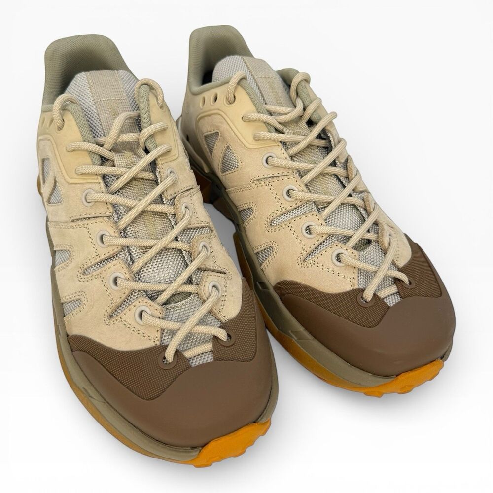 Moncler Genius 2 Moncler 1952 Silencio Low-Top Sneakers EU41/ US8 Beige Brown